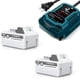thumbnail image 1 of 24V 4.0Ah Juego de 2 Pzas de Batería+cargador Compatible para Snow*Joe, Sun*Joe iON+ Baterías, para Batería 24VBAT-LTX 24VBAT-LTW 24VBAT-LTE 24VBAT-XR, 1 of 10