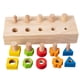 thumbnail image 2 of Tablero De Madera Montessori Con Tuercas Y Pernos, Juguete Para Niños, Regalos Duraderos Para Niñas Y Niños, 2 of 5
