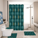 thumbnail image 1 of Juego De Baño 4 Piezas Cortina Tela Poliéster Impermeable, 1 of 4