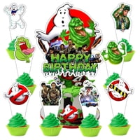 Sdony - Set De Decoración Para Tartas, Fiesta De Cumpleaños Con Fantasmas, 25 Unidades, 1 Adorno