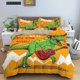thumbnail image 1 of x1657 Bed Sheets Cartoon Dinosaur Jurassic World Bedding Set Boys Girls Twin Full Size Duvet Cover Pillowcase Bed Adult Bedroom 3-Piece Bedding Set (1 Duvet Cover + 2 Pillow Shams) nj1657, 1 of 5