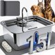 thumbnail image 1 of Dispensador de Agua para Animales DeftPet 15L Acero Inoxidable, 1 of 9