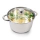 thumbnail image 4 of Batería de Cocina 5 Piezas Acero Inoxidable + 3 Utensilios Prime Gris, 4 of 4