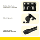 thumbnail image 3 of Atril Partitura Plegable Altura Regulable Portátil Con Bolso, 3 of 5