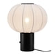 thumbnail image 5 of Lámpara de Mesa Zuo Wisteria Acero Blanco/Beige Estilo Moderno 40 cm, 5 of 9