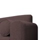 thumbnail image 4 of Sofá Meli 2 Cuerpos Chenille Tipo Lino Café, 4 of 5