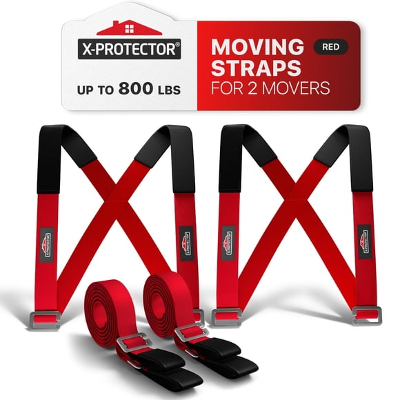 Protector en X de Moving Straps para 2 personas que levantan 800 kg