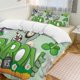 thumbnail image 1 of Plants Vs Zombies Quilt Set Thicken Soft 3 Pieces Bedding Set All Season Duvet Cove with 2 Pillowcases for Adult Women Girls Teens Home Room Decor, 1 of 5