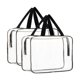 thumbnail image 1 of Bolsa Tote Transparente Impermeable HAOGUAGUA, 2 Piezas, 1 of 7