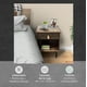 thumbnail image 4 of Velador Top Living Moon Black Con Cajón y Estante Negro, 4 of 9