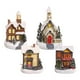 thumbnail image 1 of 4x Resina Escena De Navidad Casa Nieve Pueblo Navidad Hogar Escritorio LED Decoración Regalo, 1 of 5