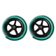 thumbnail image 5 of 1 Par De Ruedas De Repuesto Para Bicicleta De Equilibrio, Ligeras Y Con Reducción De Ruido, Color Verde, 5 of 5