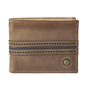 Billetera Borsalino 155 Café/Azul Gino Rodinis