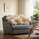thumbnail image 1 of Pack De 4 Cojines En Forma De Flor Blanco, 1 of 4