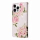 thumbnail image 5 of FOXDOCK Funda Tipo Cartera Floral para iPhone 14 Pro ,Funda con Tapa de Cuero PU, Protección Antigolpes con Ranuras para Tarjetas y Soporte, 5 of 5