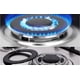 thumbnail image 2 of Cocina Encimera A Gas 4 Platos Encendido Eléctrico Acero inoxidable, 2 of 3