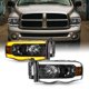 thumbnail image 1 of Faros AKKON para Dodge Ram 1500/2500/3500 Negro LED, 1 of 7
