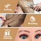thumbnail image 3 of Cabeza Tecnica Sintetic 60 Cm De Largo Con Soporte Incluido Rubia, 3 of 3