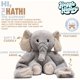 thumbnail image 3 of Peluche Huggle Healers Hathi Elephant, 2 kg, 100 cm, 3 of 9