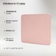 thumbnail image 3 of Funda Incase ICON Sleeve para MacBook Air de 13 pulgadas, rosa rubor, 3 of 9