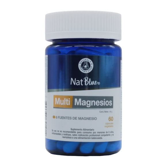 Multi Magnesios x60 cápsulas, Natblue