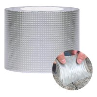 Genérica - Adhesivo Cinta Tapagotera Techo Tubería Sellador Impermeable Filtración De Gotera Butilo Térmica 20Cm*5M