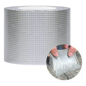 Genérica - Adhesivo Cinta Tapagotera Techo Tubería Sellador Impermeable Filtración De Gotera Butilo Térmica 20Cm*10M