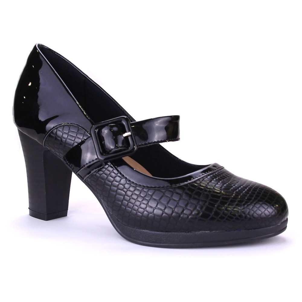 Zapato Chalada Mujer Dilly-10 Negro Formal