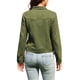 thumbnail image 3 of INSPIRE CHIC Chaqueta de Flecos de Imitación de Gamuza para Mujer con Botones y Mangas Largas Estilo Occidental Vintage XS Verde Militar, 3 of 6