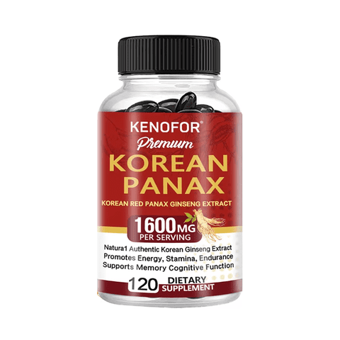 Kenofor Korean Panax Ginseng Coreano Rojo 1600Mg 120 Softgel