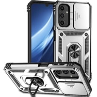 Estuche Gangxun Para Samsung Galaxy A25 5G, Soporte Giratorio 360°, Estilo Mecánico Y Magnético