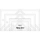 thumbnail image 1 of Juego de 4 reglas Bloc Loc Flying Geese para acolchado, 1 of 9