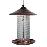 Comedero Para Pájaros Woodlink Coppertop, Tubo De Girasol Copsun