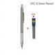 thumbnail image 3 of 0.3/0.5/0.7/0.9/1.3/2.0mm Mechanical Pencil Set Full Metal Art Drawing Painting Automatic Pencil With Leads,Office School Supply, 3 of 5
