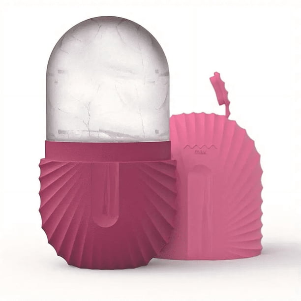 Ice Face Roller Ice Cube Beauty Massage Silicone Ice Mold For Eye Puffiness Ice Facial Roller Shrink Pores