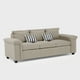 thumbnail image 3 of Sofá 3 cuerpos Sicilia Tela Beige, 3 of 8