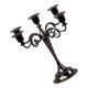 thumbnail image 5 of Candelabro De Metal De 5 Velas Candelabro 10 '' Candelero Soporte De Vela Negro, 5 of 5