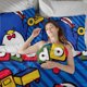 thumbnail image 5 of Tuxedosam 3-Piece Bedding Set For Kids Boys Girls Adult Cartoon Warm Cute Fashion Holiday Present Gift Bed Sheets, 5 of 5
