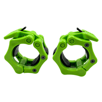 Linea Sport - Par De Collarines 25 Mm Ajuste De Seguridad Para Barra Olímpica