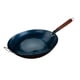 thumbnail image 4 of Wok Pan Sartén para Freír Fabricado en Hierro Antiadherente de Fondo Plano Diseño Profundo Mango Cómodo Adecuado para Cocina Profesional Estufa de Gas 40cm con orejas, 4 of 5