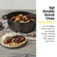 thumbnail image 2 of Horno holandés doble Dutch Oven Lodge Chef Collection de 6 cuartos, 2 of 9