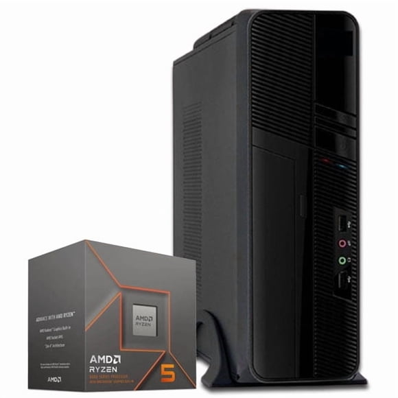 Pc Slim Amd Ryzen 5 8600g 6-core Radeon + 16gb Ddr5 + Wifi | PCH200