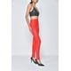 thumbnail image 4 of Falda Sharo Cuero Elastizable Roja Dama, 4 of 6