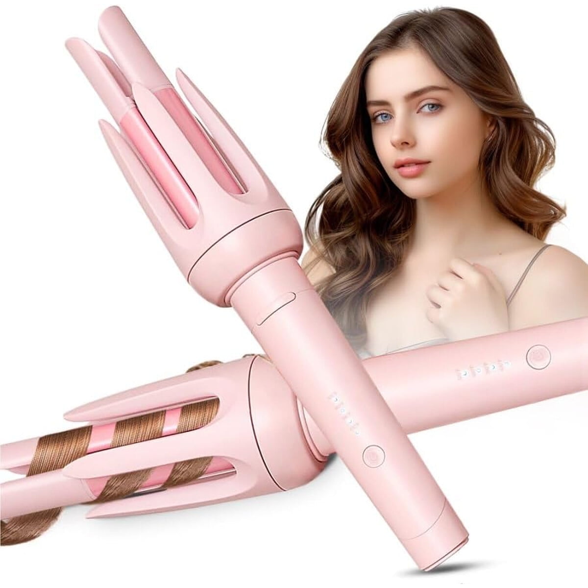 Rizador Automático Bilitok 4 Temperaturas 3 Tiempos 1.2in Rosa
