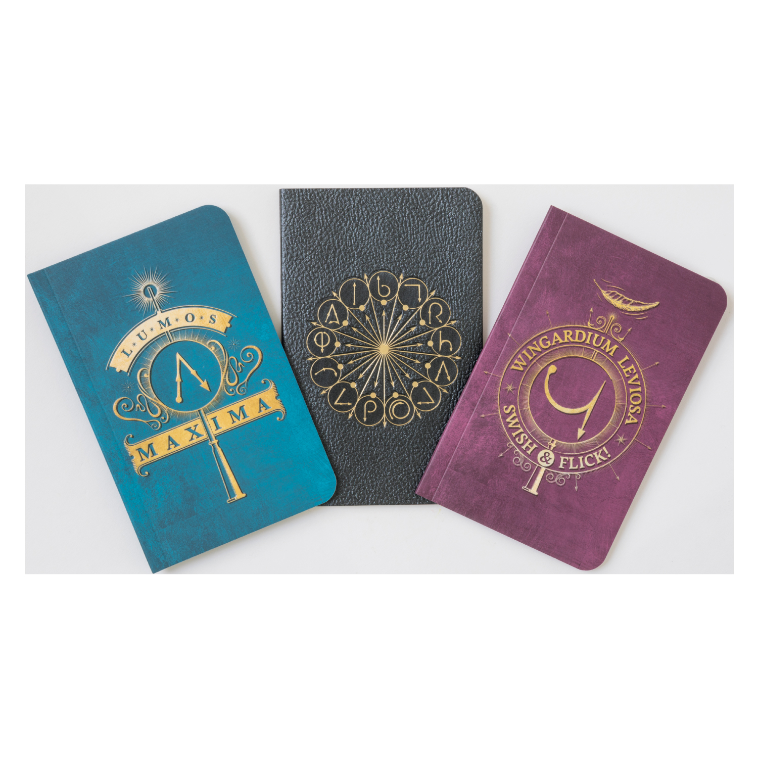 Insight - Libreta Harry Potter: Spells Pocket Notebook Collection ( Set Of 3 )