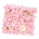 thumbnail image 2 of Panel De Pared De Flores Artificiales De 38x38cm Rosa De Seda Para Decoración De Boda Rosa, 2 of 5