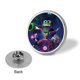 thumbnail image 3 of Chapa de Botón Desmarcar Beast Boy Lobo Solitario 2.8 cm, 3 of 6