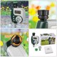 thumbnail image 4 of Temporizador de agua digital, reloj de riego Pantalla LCD impermeable Digital Automático Ahorro de tiempo, programas de riego ideales para jardín invernadero agricultura, 4 of 8