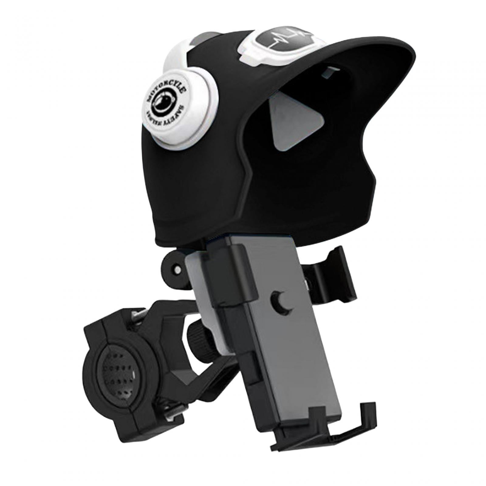 Magideal - Parasol Para Soporte De Teléfono Para Bicicleta, Protector Solar Para Soporte De Teléfono, Cubierta De Sombra Para Soporte De Teléfono, Cubierta Para Tipo De Manillar