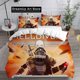 thumbnail image 1 of x1389 Bed Sheets HELLDIVERS Bedding Sets Comforter Quilt Bed Cover Duvet Cover Pillow Case - Pieces Sets Kids Adult Size For Home Textiles 3-Piece Bedding Set (1 Duvet Cover + 2 Pillow Shams) nj1389, 1 of 5